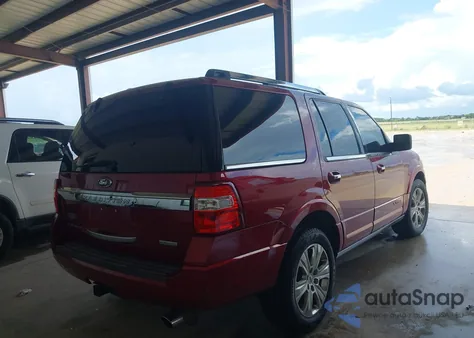 2016 Ford Expedition Platinum z USA, uszkodzony, nr VIN 1FMJU1LT1GEF06840